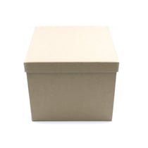 Boîte en carton carrée 18x18x15cm - Créalia