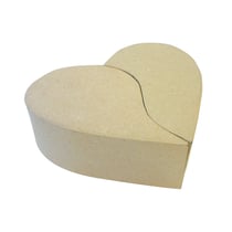 BOITE CŒUR CARTON 17X15X5CM BOITE CŒUR CARTON 17X15X5CM