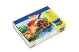 BOITE DE 12 POTS DE GOUACHE 40 BOITE DE 12 POTS DE GOUACHE 40CC + PINCE