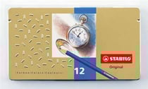 BOITE METAL 12 CRAYONS ORIGINA BOITE METAL 12 CRAYONS ORIGINAL