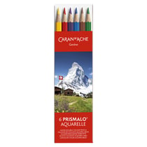 Jeu de 6 crayons aquarelle PRISMALO® - Caran d'Ache