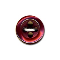 Bouton - bordeaux - 9mm