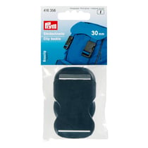 Bouclip - 30mm - plastique noir