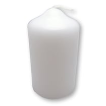 Bougie blanche cylindre - 50x90mm