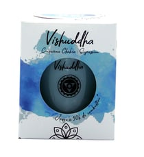 Bougie végétale Chakra - 180g - Vishuddha bleu