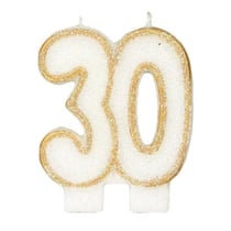 Bougie anniversaire 30 ans - Gatodéco