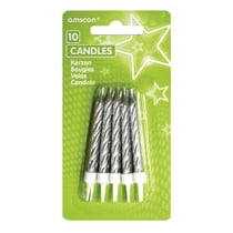10 bougies - argent