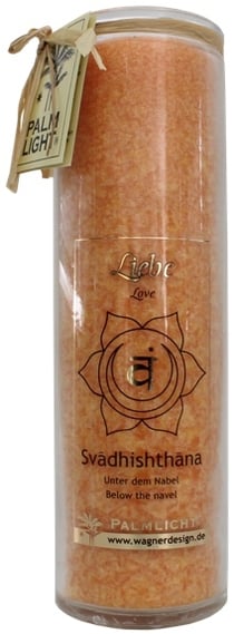 Bougie Chakra Orange : Swadhisthana