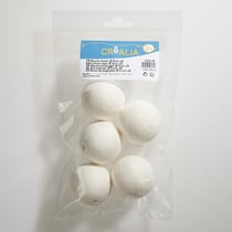 Set de 5 boules de coton diamètre 5 cm - Créalia