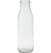Bouteille en verre - 21cm