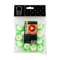 15 Boutons de rose blanche - Patisdécor
