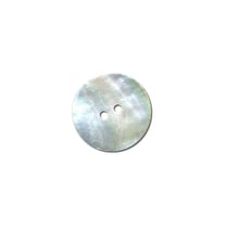Bouton rond - nacre blanc - 22mm