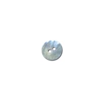 Bouton rond - nacre blanc - 13mm
