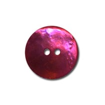 Bouton nacre - fuchsia - 15mm