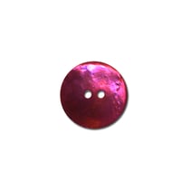 Bouton nacre - fuchsia - 18mm