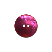 Bouton nacre - fuchsia - 22mm