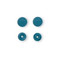 Boutons Pression Color Snaps - turquoise foncé - 12.4 mm - rond