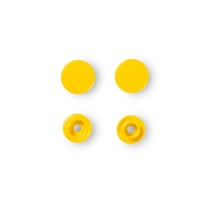 Boutons Pression Color Snaps - jaune - 12.4 mm - rond