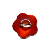 Bouton violette - rouge - 10mm