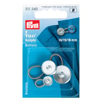 Boutons flexi - 10-15-19mm