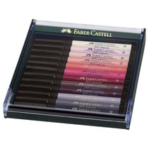 Box de 12 artist pen brush Pitt Chairs - Faber Castell