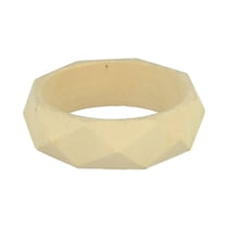 1 bracelet «losange» en bois - 25mm - Lucy