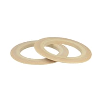 2 bracelets plats en bois - 15mm - Lucy
