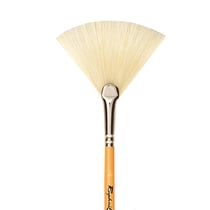 Pinceau brosse - Beau blanc évantail - 10 - Raphaël