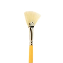 Brosse beau blanc éventail n°6