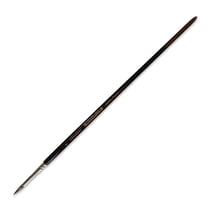 Brosse - Imitation poil de mangouste extra-fin rond 8