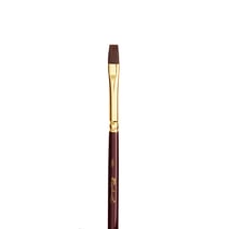 Pinceau brosse Sepia plat court Raphaël - n°6