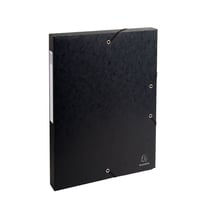 Boîte de classement A4 - Exabox - Dos 25 mm - Carton - Exacompta - Noir