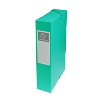 Boîte de classement A4 - Exabox - Dos 60 mm - Carton - Exacompta - Vert