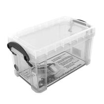 Boîte en plastique blanc transparent de 2.1 L