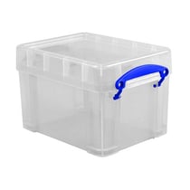 Boîte en plastique blanc transparent de 3 L