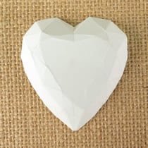 1 Plâtre Cœur Taillé