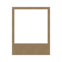 Cadre photobooth - Support à décorer en médium - Gomille