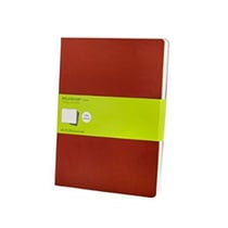 SET 3 CAHIERS XL UNI COUV RGE SET 3 CAHIERS XL UNI COUV RGE