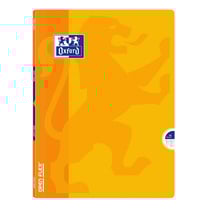 Cahier polypro - Format A4 21 x 29.7 cm - Openflex - Oxford - 96 pages grands carreaux - Jaune