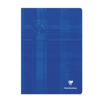 1 cahier - Format A4 21 x 29.7 cm - Clairefontaine - 96 pages lignées - Coloris assortis