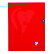 Cahier Mimesys rouge - 24 x 32 cm - 96 pages séyès
