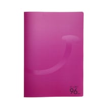 Cahier 96 pages petits carreaux A4 21 x 29,7 cm Polypropylène Cultura Violet