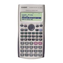 Calculatrice financière Casio - Etudes supérieures - FC 100V - Gris
