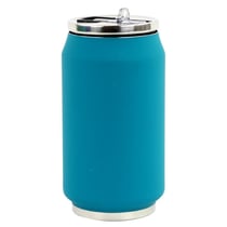 Canette isotherme bleu canard mat - 280 ml