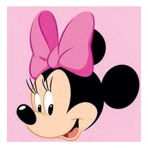 Canevas - Disney Minnie - 12x12cm
