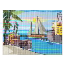 Kit canevas - 15x20cm - port