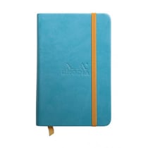 CARNET 9X14 192P LIGNE TURQUOI