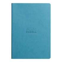 Carnet - Format A5 14.8 x 21 cm - Rhodiarama - Rhodia - 64 pages pointillées - Turquoise