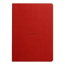 Carnet - Format A5 14.8 x 21 cm - Rhodiarama - Rhodia - 64 pages lignées - Framboise