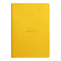 Carnet - Format A5 14.8 x 21 cm - Rhodiarama - Rhodia - 64 pages lignées - Jonquille